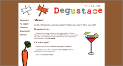 Desktop Screenshot of degustace.chim.cz