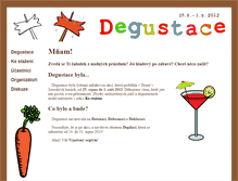 Tablet Screenshot of degustace.chim.cz